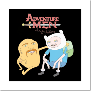 Tim and Blake fro Adventure Men Posters and Art